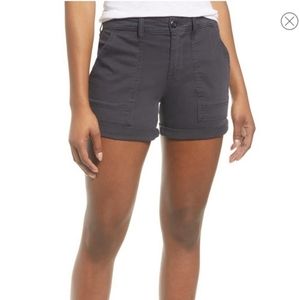 Lucky brand Ava utility shorts in gray size 8